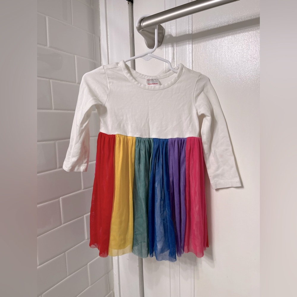 Hanna Anderson Rainbow Twirl Dress 18-24 Mo
